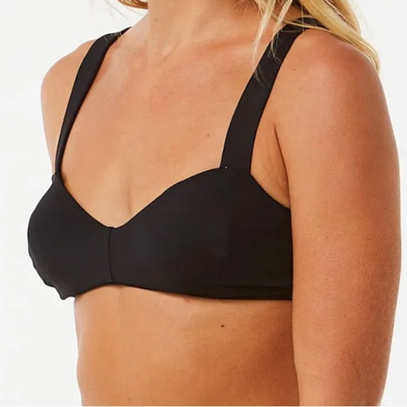 NWOT NEVER-WORN Rip Curl D-DD Classic Surf Bikini Top Size Large - Picture 1 of 7